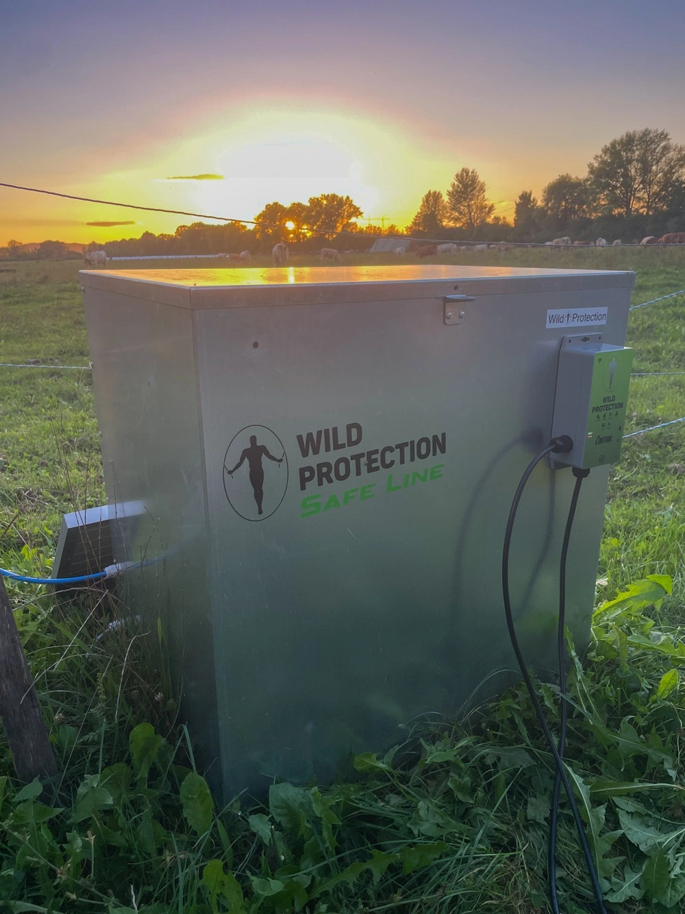 Villanypásztor szakadásgátló